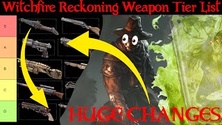 RECKONING Update- Weapon Tier List - Witchfire