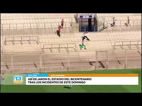 Unión - Desamparados: Destrozaron el Bicentenario