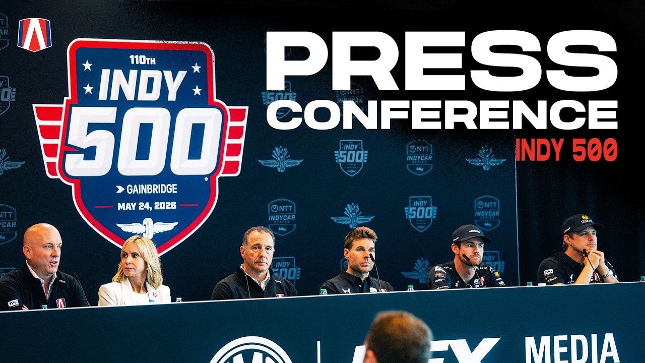 Click to watch the video “Andretti Global Press Conference Ahead of 110th Indy 500”