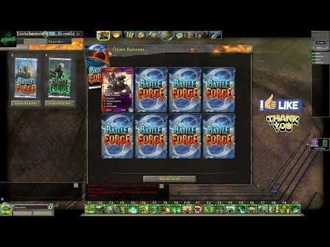 Opening 5 Booster Packs - Skylord Reborn / BattleForge.