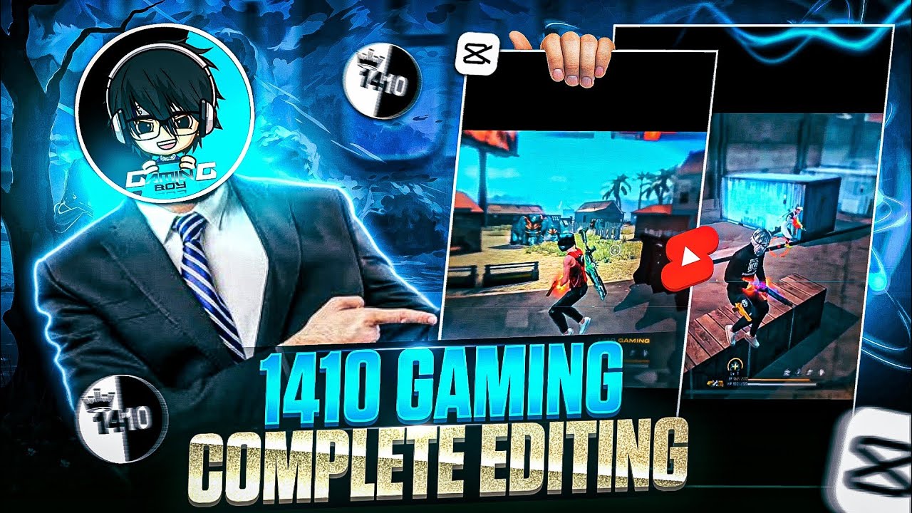 How to edit shorts like @1410gaming in capcut 🤯| colour grading like @1410gaming