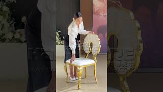 Unique Design Wedding Chair #weddingfurniture #weddingchair