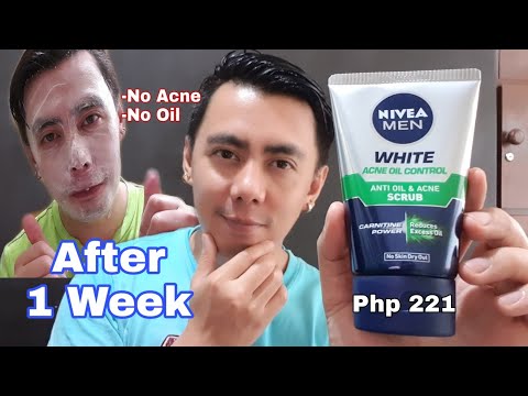 nivea acne control brightening facial foam