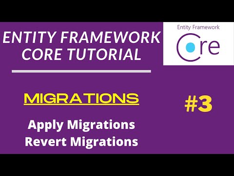 Migrations | Entity Framework Tutorial | Dotnet
