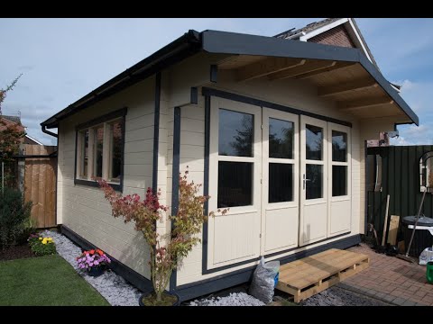 Video casa de madera Derby