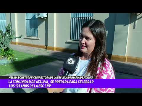 La Comunidad de Ataliva se prepara para celebrar los 125 años de la Escuela N°375