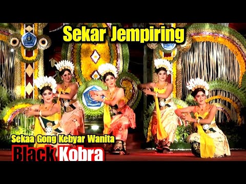 TARI SEKAR JEMPIRING - Penabuh Sekaa Gong Wanita Black Kobra