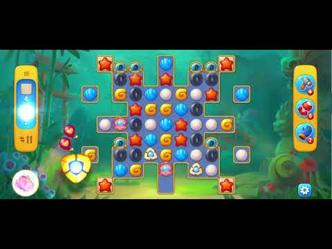 @Fishdom Atlantis Cup Super Hard Stage 15, Finished without Power Up.