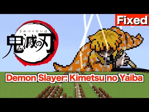 "Gurenge" Lisa - Minecraft Noteblocks (Song & performance) Demon Slayer: Kimetsu no Yaiba