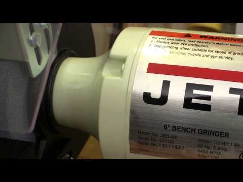 JET 6" Shop Bench Grinder
