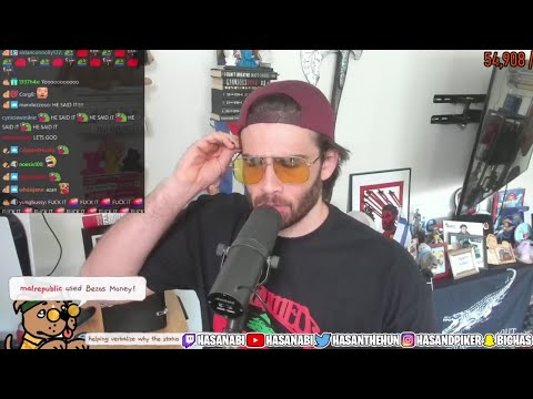 1/2 HasanAbi September 18, 2021 – Insane Marjorie Taylor Greene .50 cal AD, Awkwafina Controversy