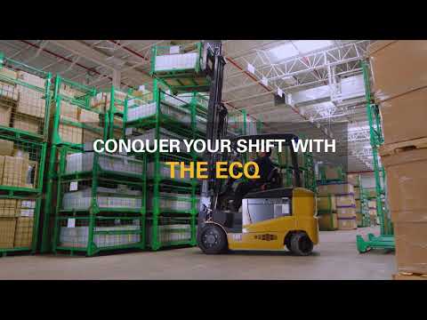 Meet The Electric Cushion Forklift Truck ECQ Series - Cat® Lift Trucks