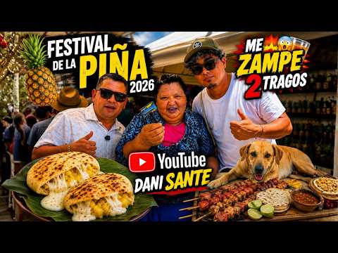 El Festival de la Piña 2026 🍍| La mejor comida, personajes únicos y una parada inesperada 🐕🇸🇻