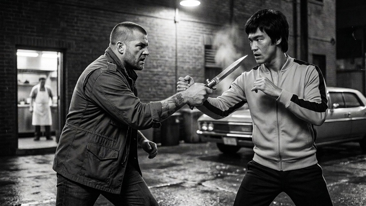 Ex-Marine Pulled a Knife on Bruce Lee in a Parking Lot — 3 Seconds Later He Was Holding Air