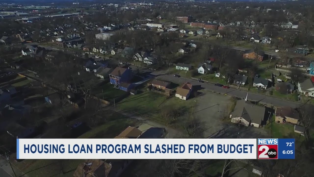 Housing loan program slashed from budget