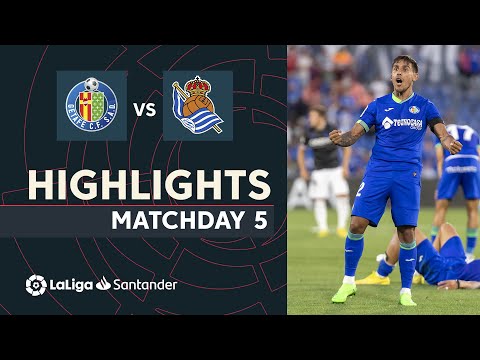 FC Getafe Madrid 2-1 Real Sociedad San Sebastian