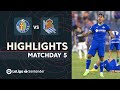 Highlights GEtafe CF vs Real Sociedad (2-1)