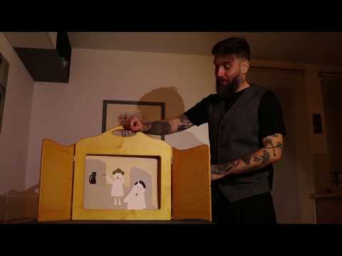 Kamišibaj predstava Črno belo, Žiga X Gombač