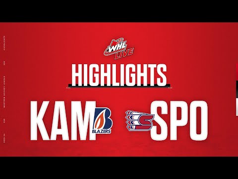 Kamloops Blazers at Spokane Chiefs 10/11 | WHL Highlights 2023-24