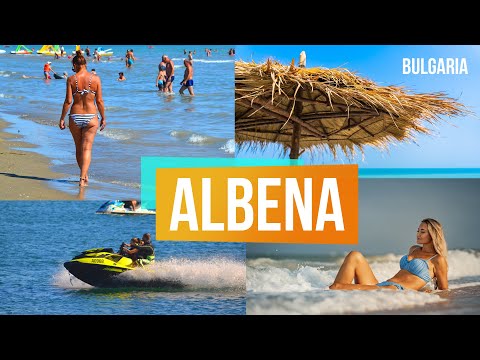 ALBENA, Bulgaria: has one of the finest golden sand beach in Europe
