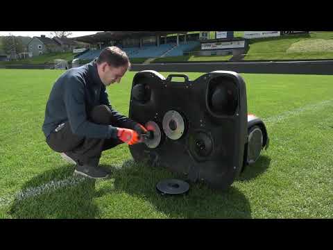 Husqvarna Automower Ceora Epos for golf courses, sports fields & stadiums