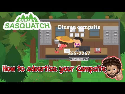 Sneaky Sasquatch -  How to Advertise your Campsite