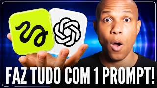 Fiz o TRABALHO de uma AGÊNCIA INTEIRA com  Higgsfield via MCP no  ChatGPT