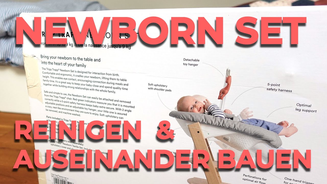 Stokke Newborn Set - Bezug und Gurte waschen