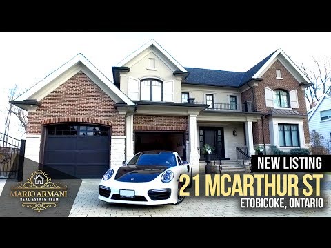 SOLD! Luxury Property at 21 McArthur St in Etobicoke (Toronto, Canada)