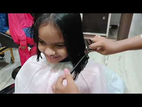 HOW TO DO BABY BLUNT HAIR CUT 💁/Baby Haircut part-1 #rupachinu lifestyle #vlogs