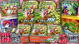 マスターとマホイップみたいな - 【ポケカ】ヤバすぎる開封結果に絶句…!!ありったけの『スカーレットex』大量開封していくぜええええぇええ!!【開封動画】