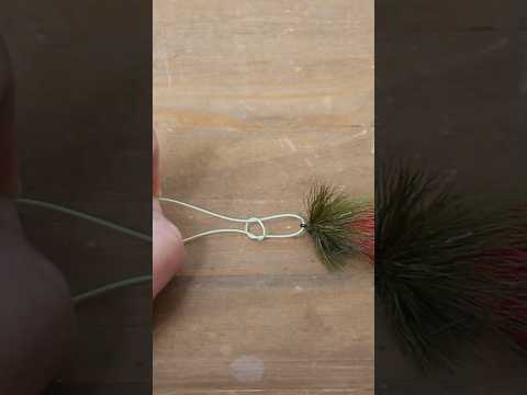 Easiest How To Tie The Non Slip Loop Knot #fishingtips #fishing #flyfish