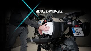 SHAD SH38X Carbon rozšíriteľné bočné kufre