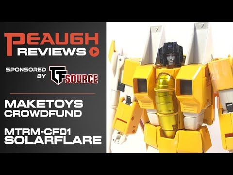 Video Review: Maketoys RE:Master Crowdfund MTRM-CF-01 SOLARFLARE