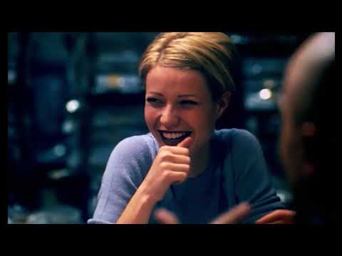 Sliding Doors (1998) official trailer still showing Gwyneth Paltrow on the London Underground as fate splits