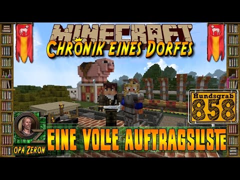 Minecraft #858-Chronik eines Dorfes-Eine volle Auftragsliste[HD+Deutsch]
