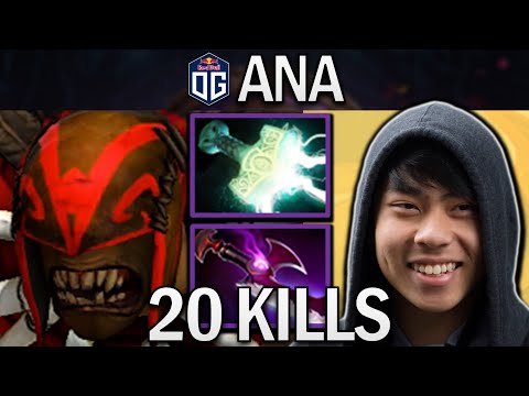 OG.ANA SMURF BLOODSEEKER WITH 20 KILLS & SKADI - DOTA 2 PRO GAMEPLAY