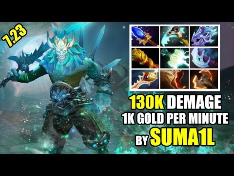 Juggernaut Crazy 20Mins Defence VS Anti Mage + Mega Creeps Epic Pro Gameplay Dota 2 7.23 by Suma1L