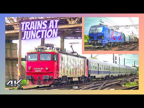 Trafic Feroviar / Railway Traffic in Barbosi | Trenuri Galati #trains #railfans #trainspotting