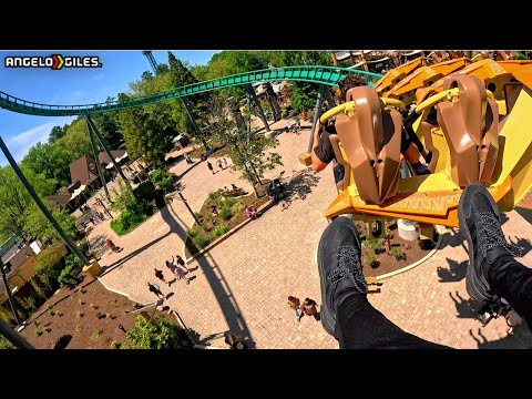 Back row point of view footage of Rapterra