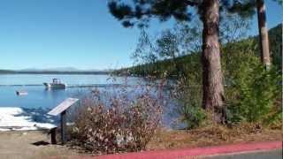 preview picture of video 'Fallen Leaf Lake Boat Launch and Marina. Tahoe area'