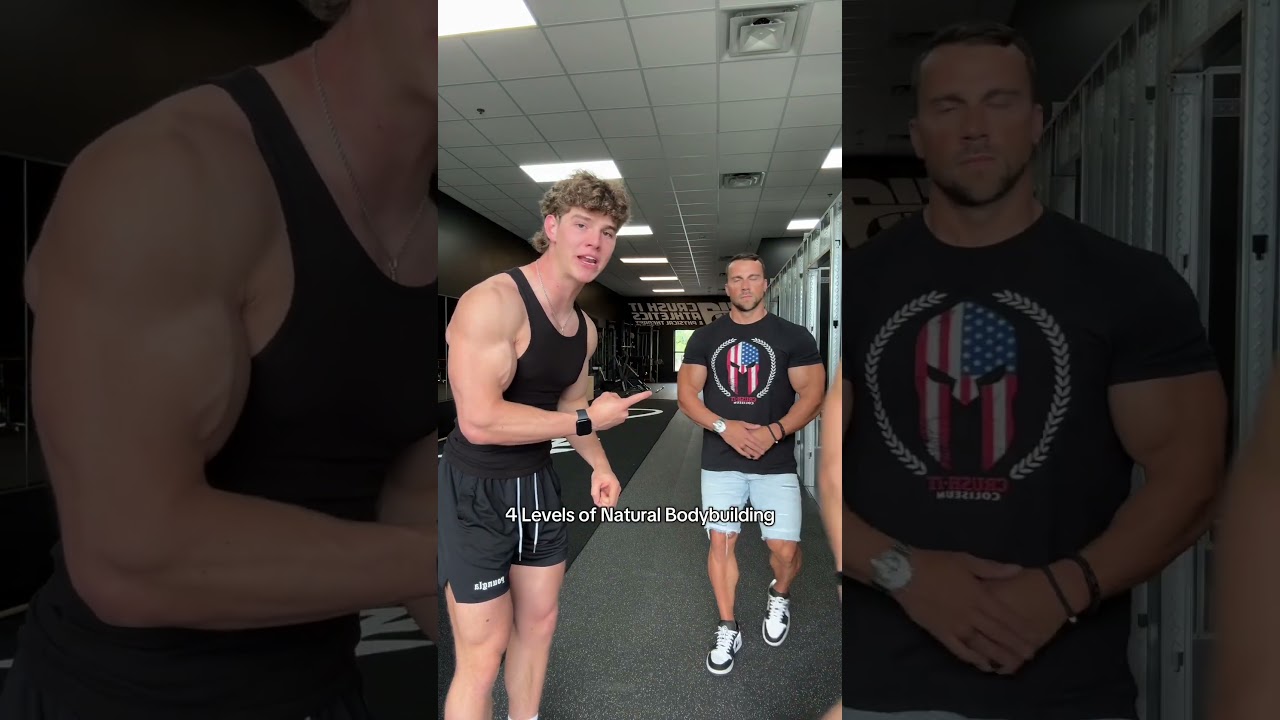 4 Levels of Natty Bodybuilding