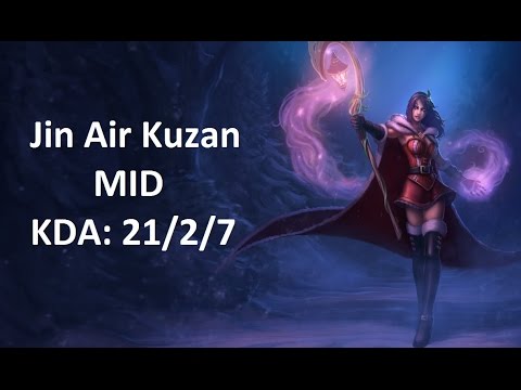 Jin Air Kuzan - Leblanc - Mid lane - KR LOL Master 473LP