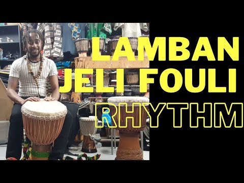 A Simple Life #43 Lamban or Jeli Fouli Rhythm with Njere #africandrumming