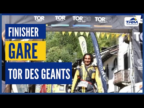 THE TRM GIANTS FINISHER TOR DES GLACIERS, TOR DES GEANTS, TOR DRET