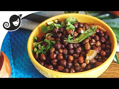 Spiced Brown Chickpea Snack | Gram Bouilli | Mauritian Snack (vegan/vegetarian recipe + subtitle)