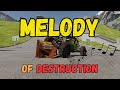 Melody Of Destruction Car Crashes BeamNG Drive BeamNG Bangers