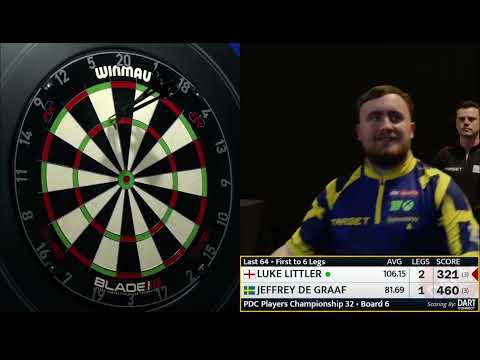 Luke Littler vs Jeffrey De Graaf | Players Championship 32 2025 🎯