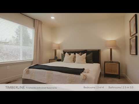 Tour the Timberline | Spacious 3 & 4 Bedroom Townhome at Railrunner