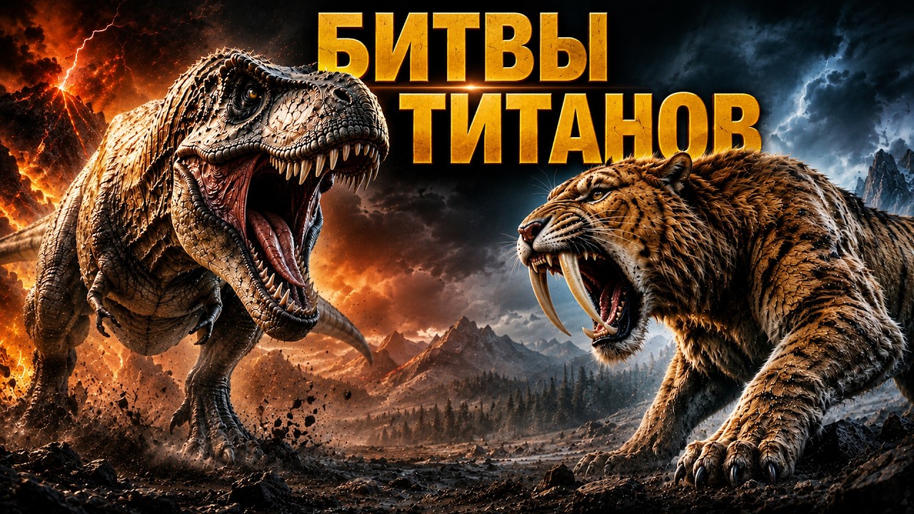 3 ВЕЛИЧАЙШИЕ БИТВЫ ДОИСТОРИЧЕСКИХ ТИТАНОВ: Кто победил бы на самом деле?